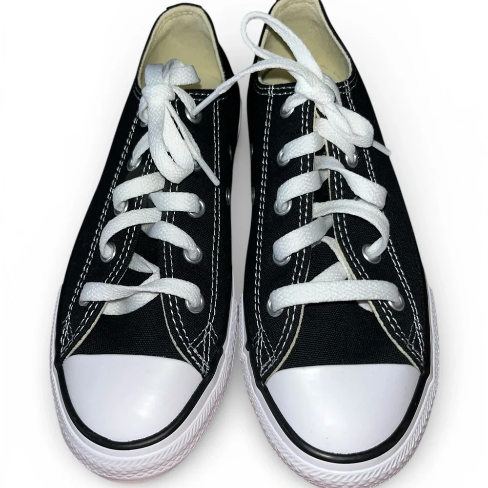 Kids New Black and White Converse